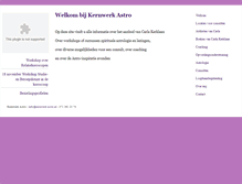 Tablet Screenshot of kernwerk-astro.nl